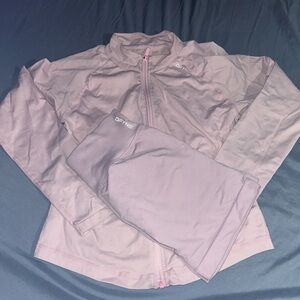 DFYNE Pink Dynamic Zippy Jacket + Shorts